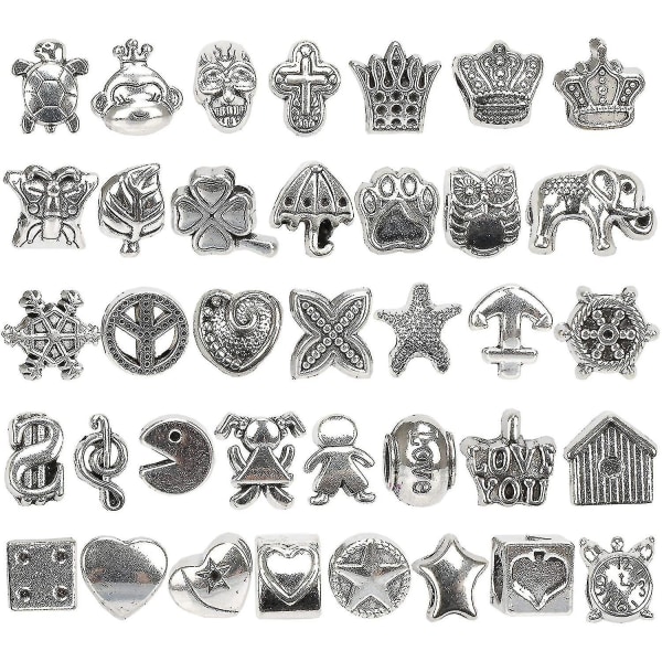 130 stycken Berlockarmbandstillverkningssats Gör-det-själv set 1y