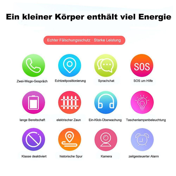 Smartwatch Børne Telefon Ur Vandtæt Børne Smartwatch Med Opkald Og Sos Lbs Tracker Kamera Voice Chat Vækkeur, Touch Screen Smartwatch Til Børn B