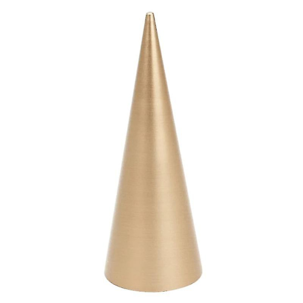 Metal Cone Ring Hållare Smycken Display Stand För Utställning Ring - L,barn,hane
