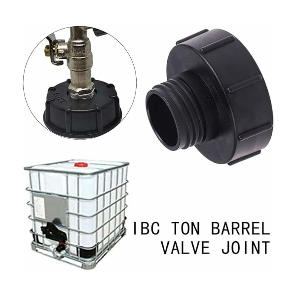IBC Adapter 45 Degree DN80 3" S100x8 to DN50 2" S60X6 IBC Tank Connector Adapter Garden Bevattningsslang Byte Slang Adapter.Gu.B/bra