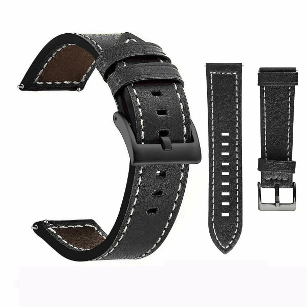 Samsung Gear S3 Classic S3 Frontier watch , svart för Galaxy Watch 46mm, unisex