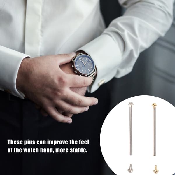 200st Watch Link Pin Bar Spring Bars Connectors Remover Watch 1,3 mm