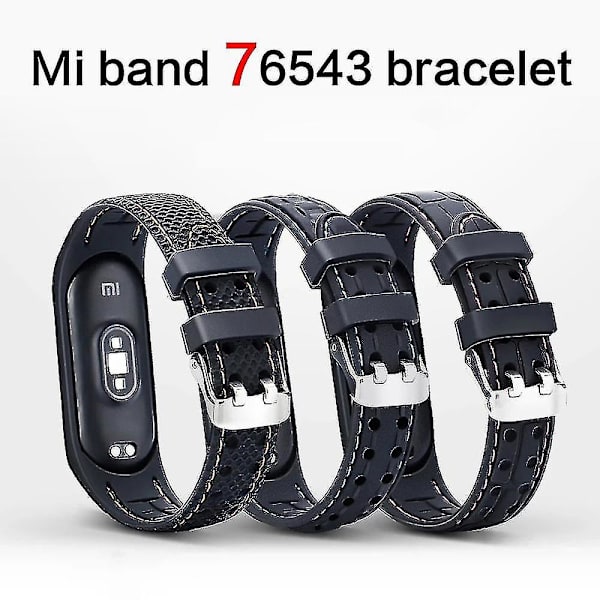 Silikonrem för Xiaomi Mi Band 6 7 5 3 4 Tillbehör Sportarmbandsbyte Bälte Correa Armband Mi Band 7 6 Nfc-rem, vuxen, unisex