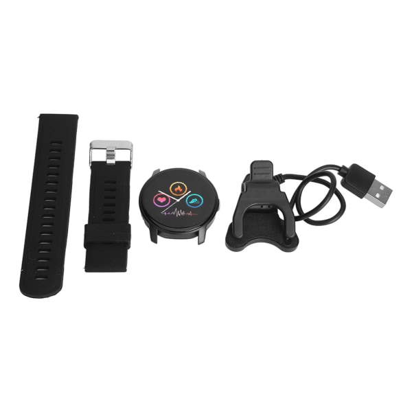 Smart armband Blodtryckspuls Blodsyre Vattentät Bluetooth watch för utomhussport