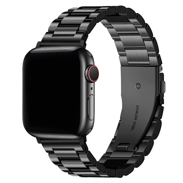 Kompatibla Apple Watch-band 38/40/41mm Svart