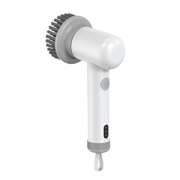 Elektrisk Spin Scrubber Ledningsfri Power Cleaning Brush med 3 børstehoveder, 2-hastigheder Power Spin Scrubber Genopladelig, Multifunktionel Spin Power Scrubb