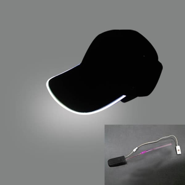 Unisex cap , jossa Spotlight-baseball cap kirkkaat LED-valot