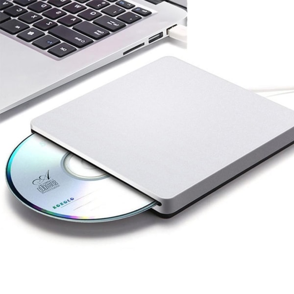 Extern DVD-enhet USB C-plats Extern CD-enhet Spelare brännare för laptop / mac / macbook Pro / air / windows