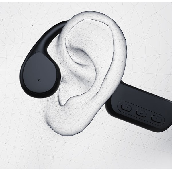 Bone Conduction Hörlurar Bluetooth Hörlurar Trådlösa hörsnäckor Running Headset Trådlösa Bone Conduction hörlurar Bluetooth med Mic Open Ear Headp