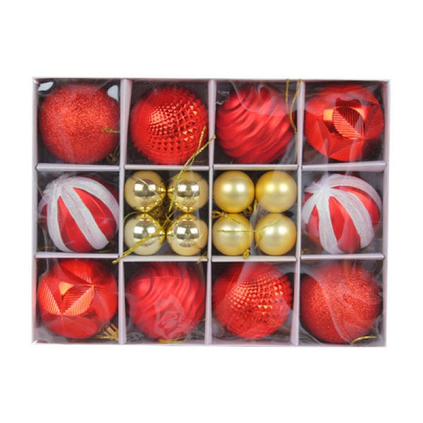 ##/(Red) Julgransdekoration hängande bollar##/