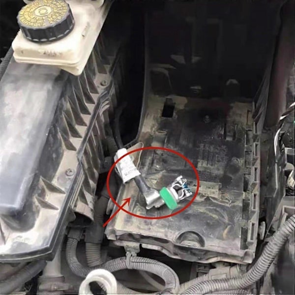 For Peugeot Citroen Negativ Batteritilkobling Ta Linjen av Brann