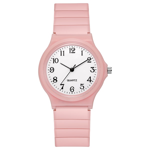 ##/Rosa analog klocka för grundskoleelever##/