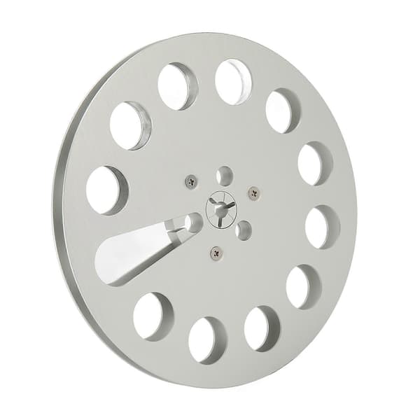1/4 7 Tommer Tom Spole 11 Huller Universal Åben Spole Lydbånd Tom Spole Aluminium Spole Båndspole til NAB