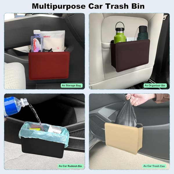 ##/Bilspand Bil Affaldsspand Bilspande Bil Bagagerums Organizer Opbevaring Foldbar##/