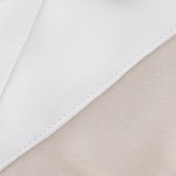 2 Hund Bröllopsscarf (Khaki Vit)