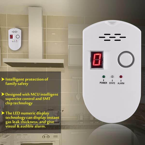 ##/Gasdetektor för LPG/Naturgas/Kolgasläckage##/