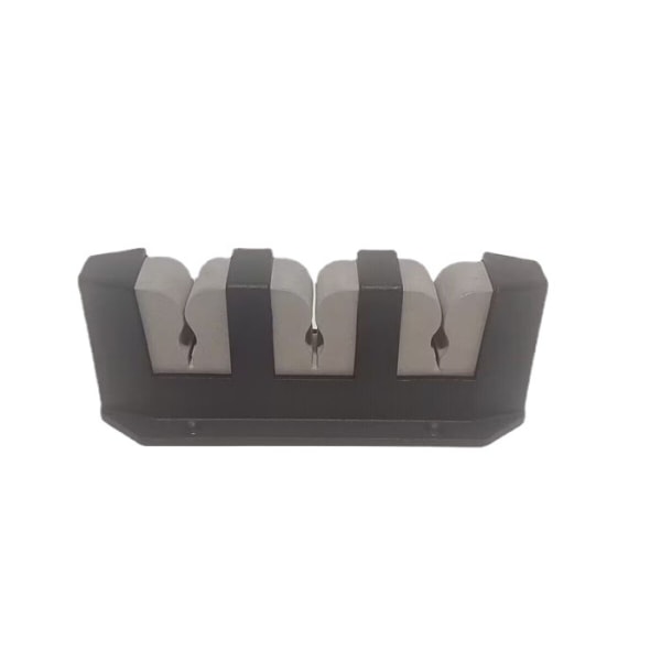 3-stavs oppbevaringsholder, 2 stk svart, ABS-plast