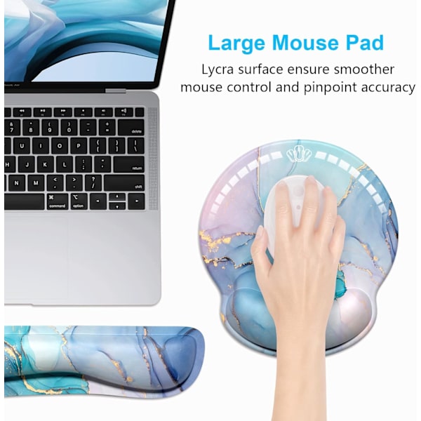 Ergonomiskt Musmatta med Minnesskumstöd, Persona