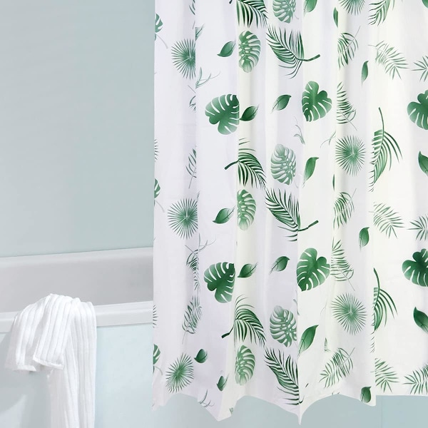 ##/Vandafvisende Bruseforhæng, Skimmelresistent 120x180cm, Vaskbar a##/