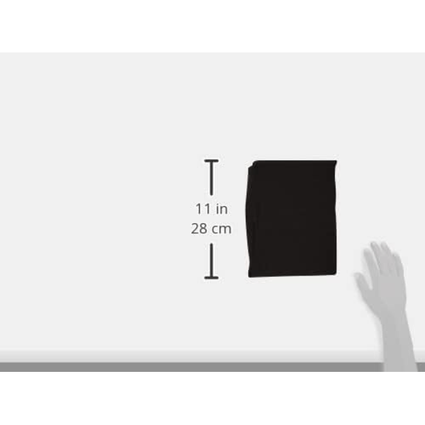 Microfiber lagen sort 160 x 200 x 30 cm