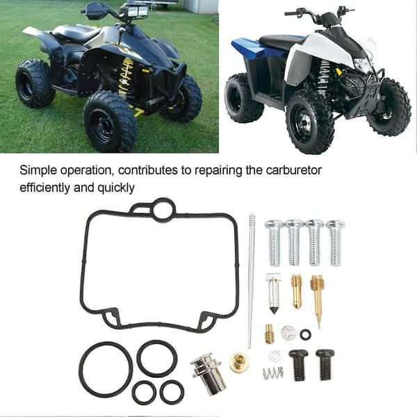 22 stk./sæt Karburator Reparationssæt Udskiftning til Polaris Scrambler 500 2x2 4x4 1997?2008