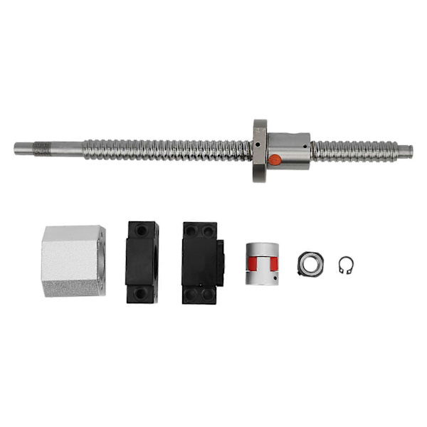 1204 Rullad Kulskruv Kit Hög Precision med Mutterhållare Koppling BK/BF Ändstöd 1204-200
