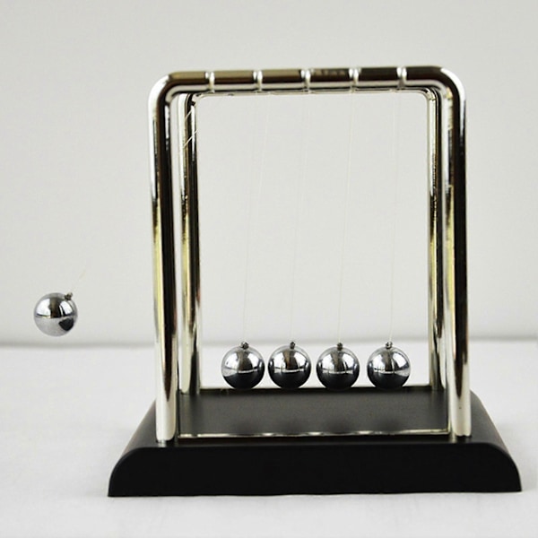 Experiment Newton Pendel Slitstark Klassisk Metall Experiment Newton Vagga för Fysik på Gymnasiet L