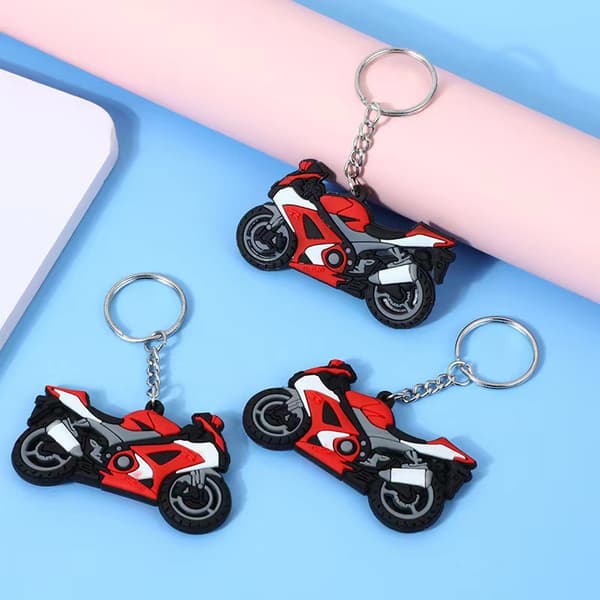 /#/8 mini PVC avaimenperät moottoripyörille. Avaimenperä Miehet Naiset Auton avaimenperä 8 Ostoskärryjen avaimenperä Paras koru lahja/#/