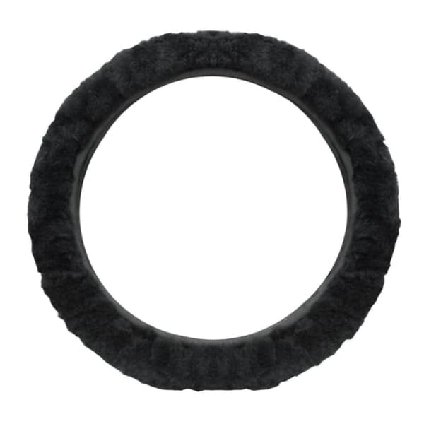 ##/Universal rattöverdrag svart päls svart, 38cm##/