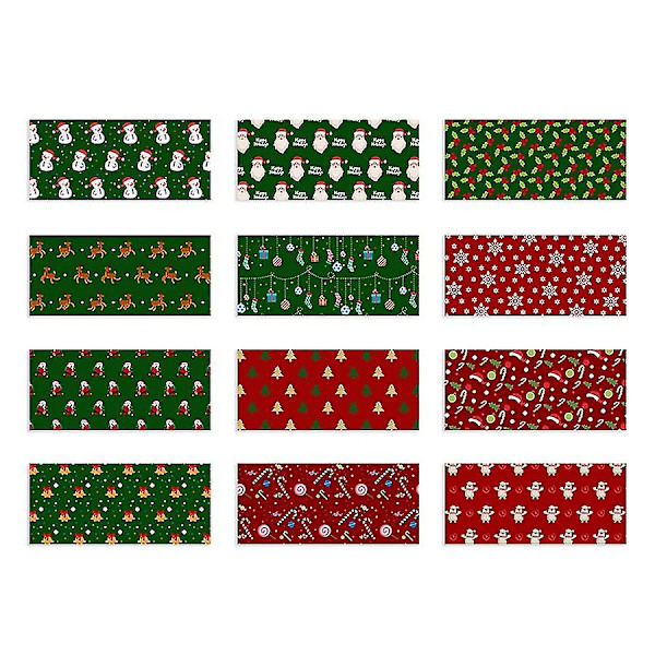 15 Julebudsjettkonvolutter + 15 Budsjettskjema + 24 Hvite Etikettklistremerker, lommebok kontantbesparende system