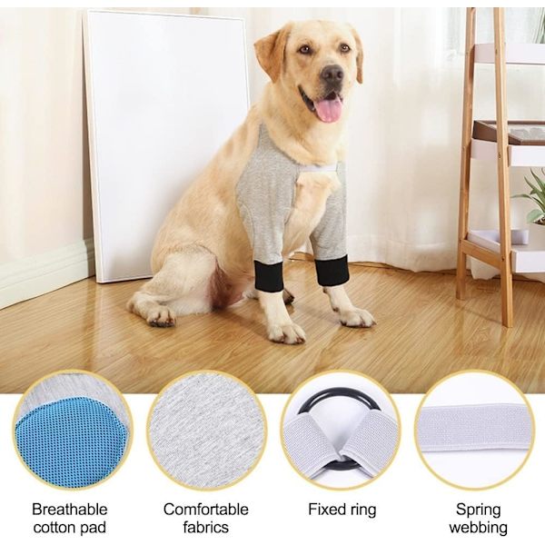 Hundeoperasjonsermhull for forben, beskyttelse for hundens forben