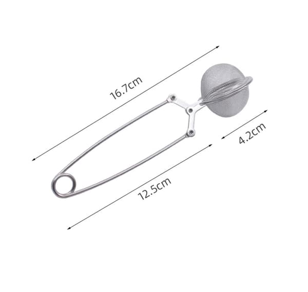 Teekugle Si, Rustfrit Stål Te-Infuser Te-Si