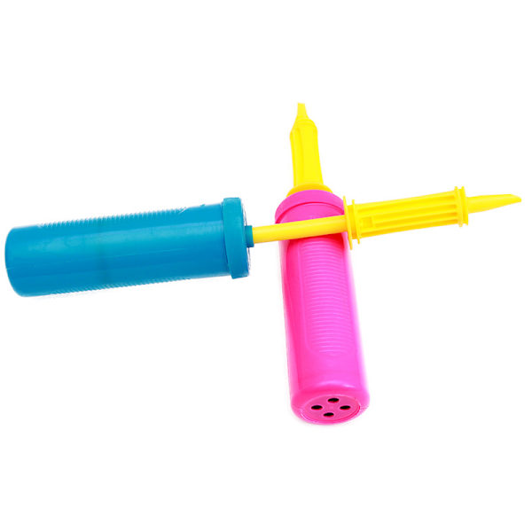 ##/Ballongpump Blå 1 Styck Manuell Ballongpump Uppblåsbar Ballongpump för Bröllopsballonger Födelsedagsfest Dekoration Bröllopsfest Blå 28cm##/