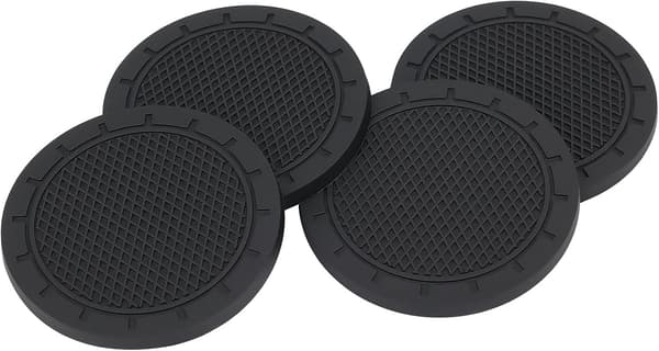 4 stycken bil-PVC-kopphållare, PVC-kopphållare, bilinteriör AC