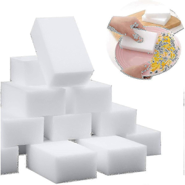 100-pakning Magic Sponge Eraser Rensesvamper Bulk f54