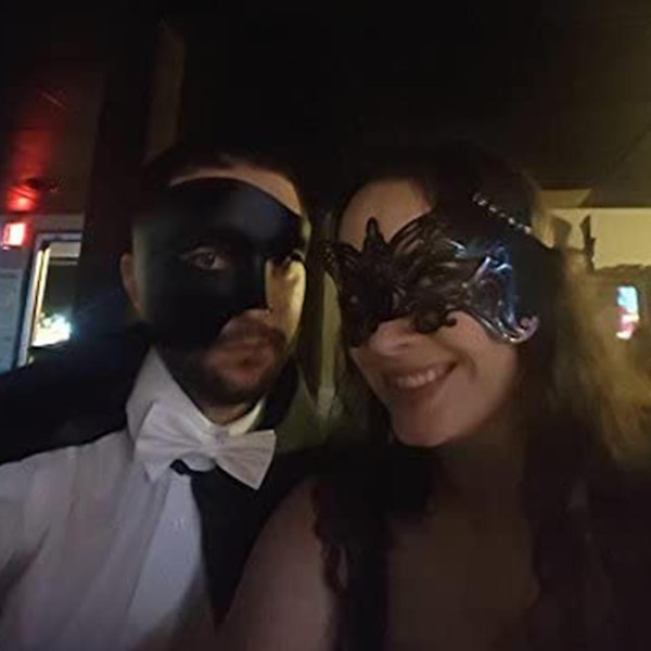 Halloween-maske for menn, øyemaske, party-hodeband, øye, spøkelse