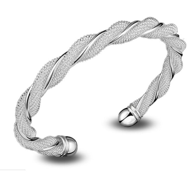 Mode Oändligt Armband Kärlek Hjärta Mönster Läder Stickad Rep P
