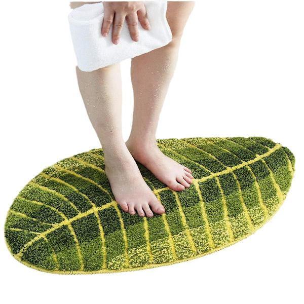 45 * 75cm Liukumaton Kylpyhuoneen Matto, Pehmeä Mikrokuitu Kylpyhuoneen Matto, Vesi