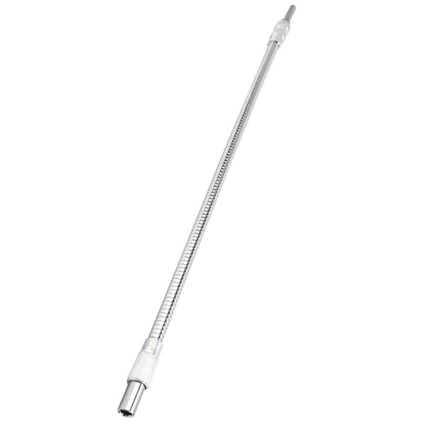 Fleksibel bitsholder metall universal lade elektrisk drill bøyeaksel forlengelsesstang 400mm