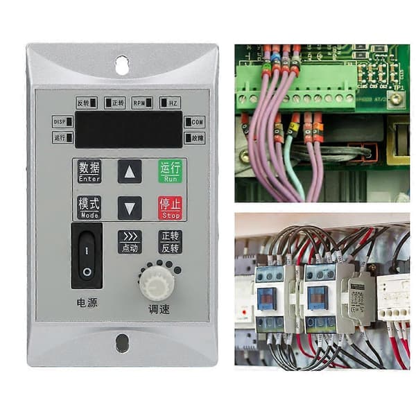 120W 220V Enfas Frekvensomformer VFD Inverter Mikromotor Motorhastighetskontroller
