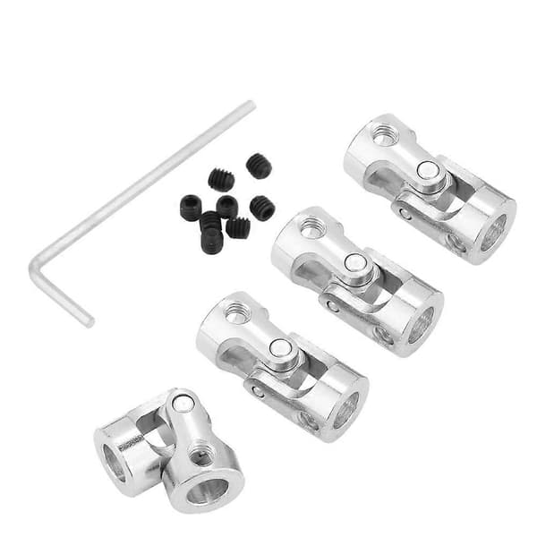 4st Axelkoppling Motorkontakt DIY Styrning Längd 23mm OD 11mm Universalknut (6*6mm)
