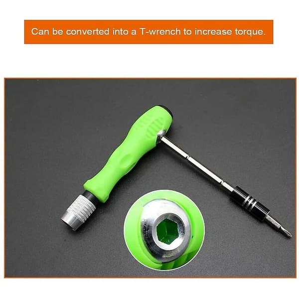 ##/Precisionsskruvmejselset, 32-i-1 Mini Skruvmejselset Allen-nycklar##/
