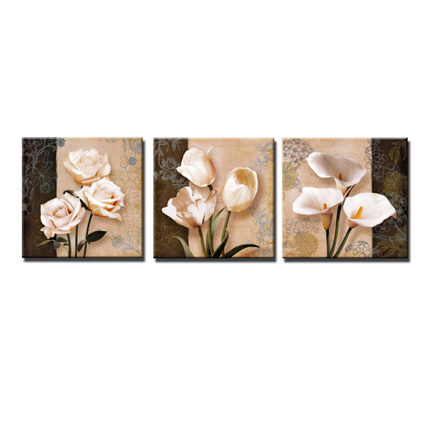 ##/Vardagsrumsdekoration - målning - 30*40*3 - Klassisk ros, Hotell r##/