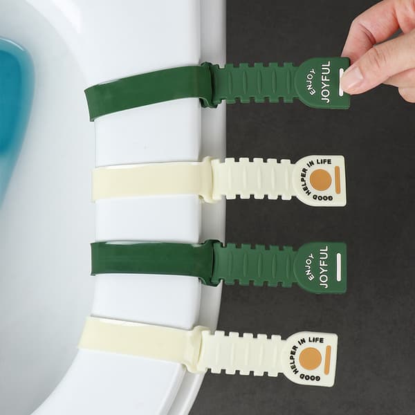 ##/4-pack Silikon Toalettlyftare, Silikonlyftare, Inga Smutsiga Händer U##/