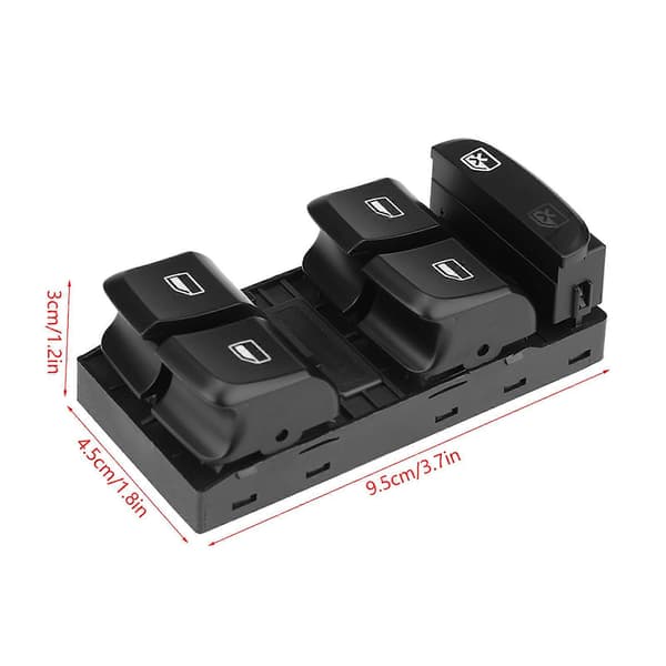 Bil Elektrisk Hovedstrømbryter Vinduskontrollbryter for A4 S4 Q5 8KD 959 851