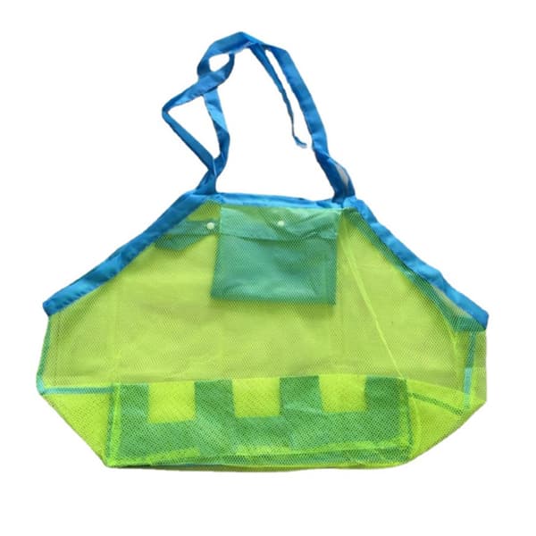 ##/Fällbar Strandleksaksförvaringsväska Nät Leksaksorganisatör för Baby Barn##/