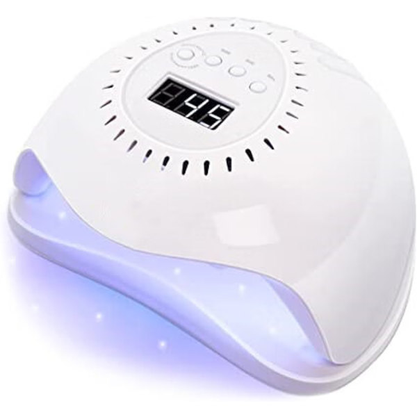 ##/UV-kynsilakkalamppu 168W UV LED -kynsien kuivaaja 4 ajastinta 10/30/60/99S automaattisella sensorilla kaikille geeleille##/