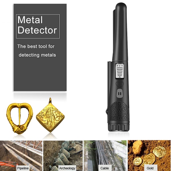 ##/Metalldetektor Junior metalldetektor med LCD-skjerm##/