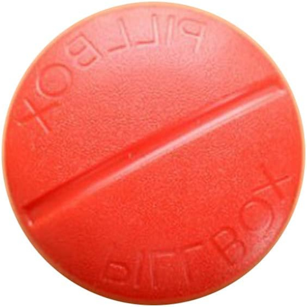Pyöreä Pilleriboksi Mini Kompakti Pillerisäilytyslaatikko 4 Lokeroa V