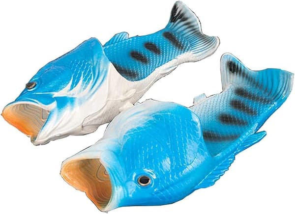 Sininen Beach Creative Fish Kengät Unisex EVA Suihkusandaalit Kesä